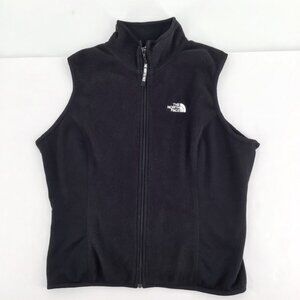 The North Face Women's Black Full Zip Fleece Polartec Vest Size Large